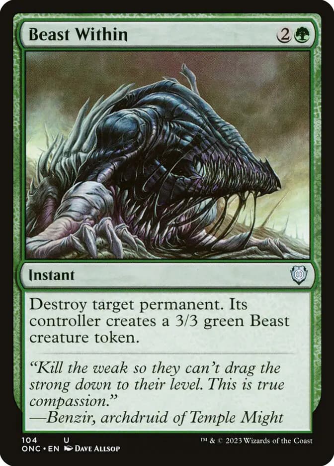 Card image of Beast Within