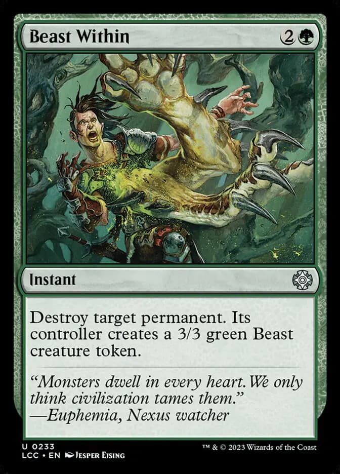 Card image of Beast Within