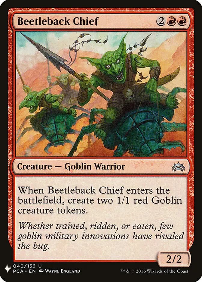 Card image of Beetleback Chief