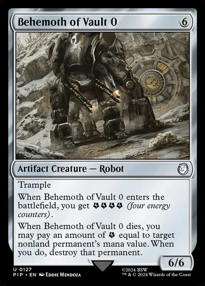 Card image of Behemoth of Vault 0