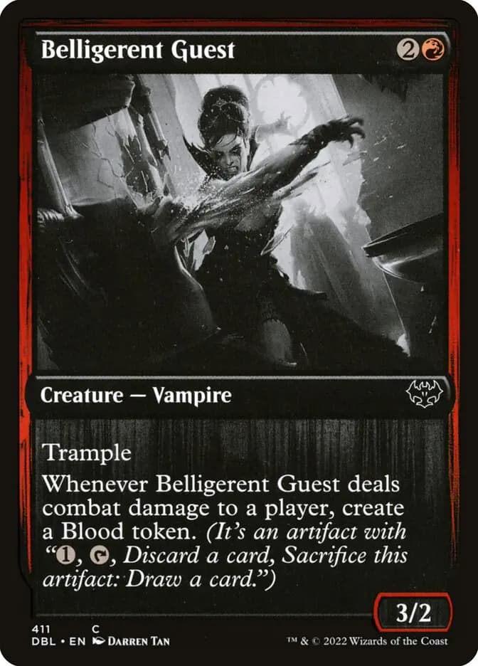 Card image of Belligerent Guest