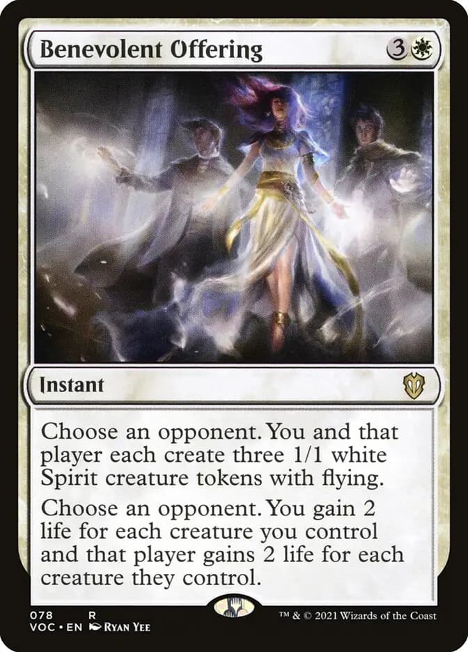 Card image of Benevolent Offering