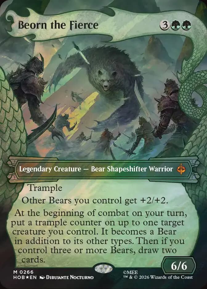 Card image of Beorn the Fierce