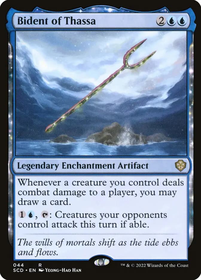 Card image of Bident of Thassa