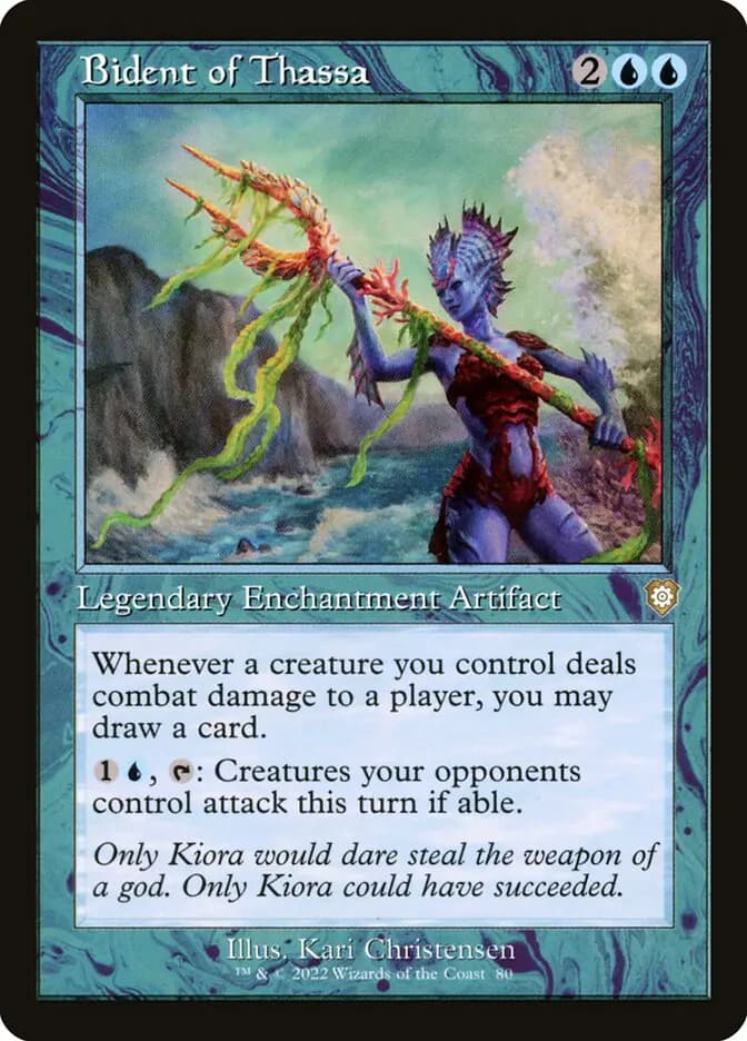 Card image of Bident of Thassa