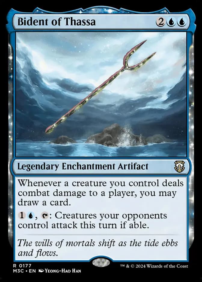 Card image of Bident of Thassa