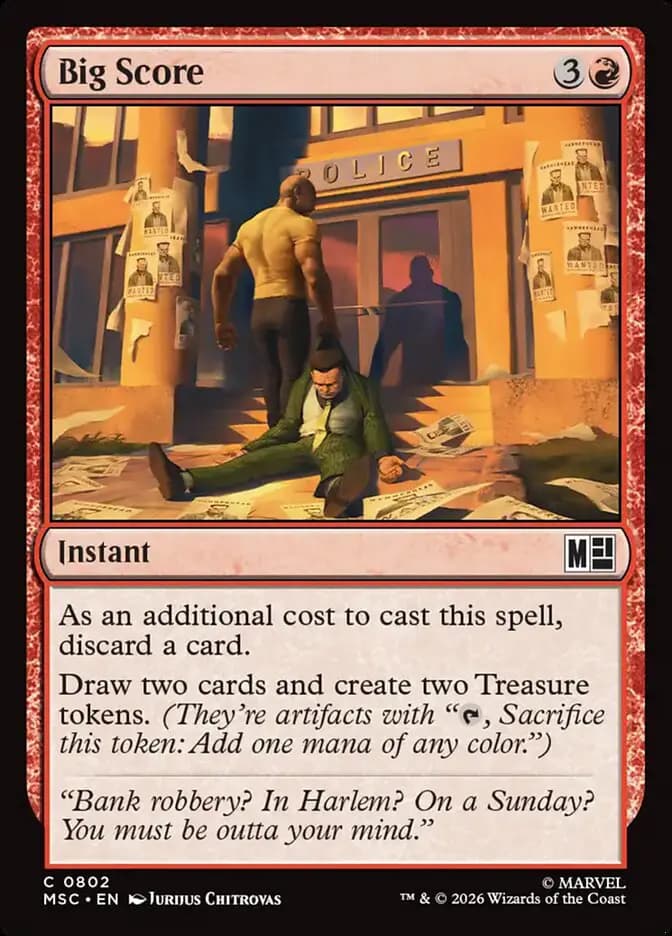 Card image of Big Score