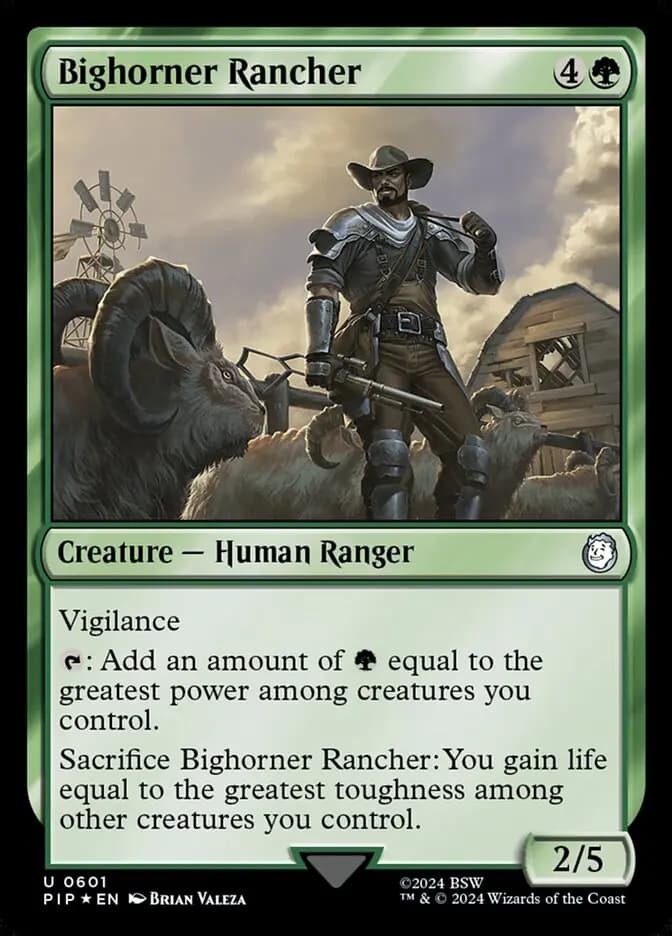 Card image of Bighorner Rancher