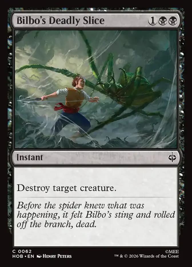Card image of Bilbo's Deadly Slice