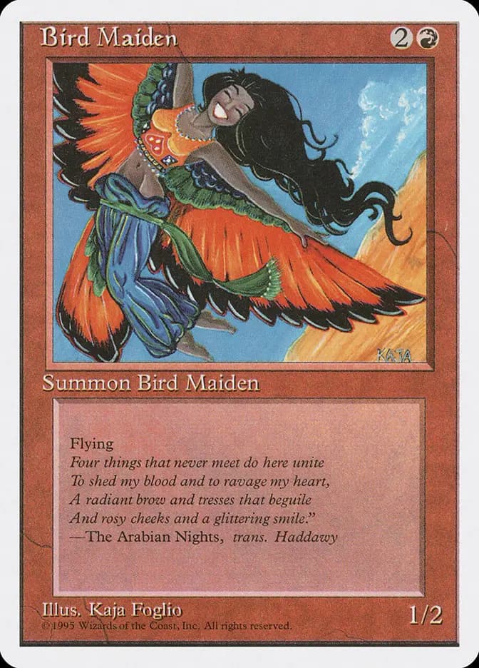 Card image of Bird Maiden