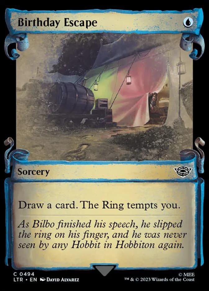 Card image of Birthday Escape