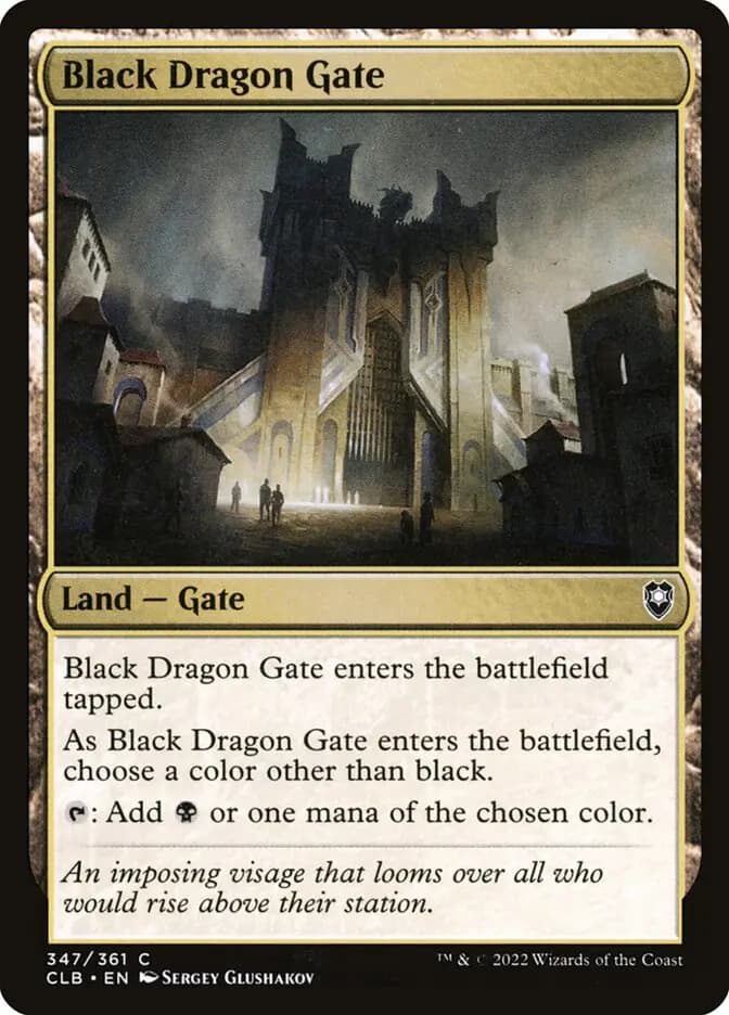 Card image of Black Dragon Gate