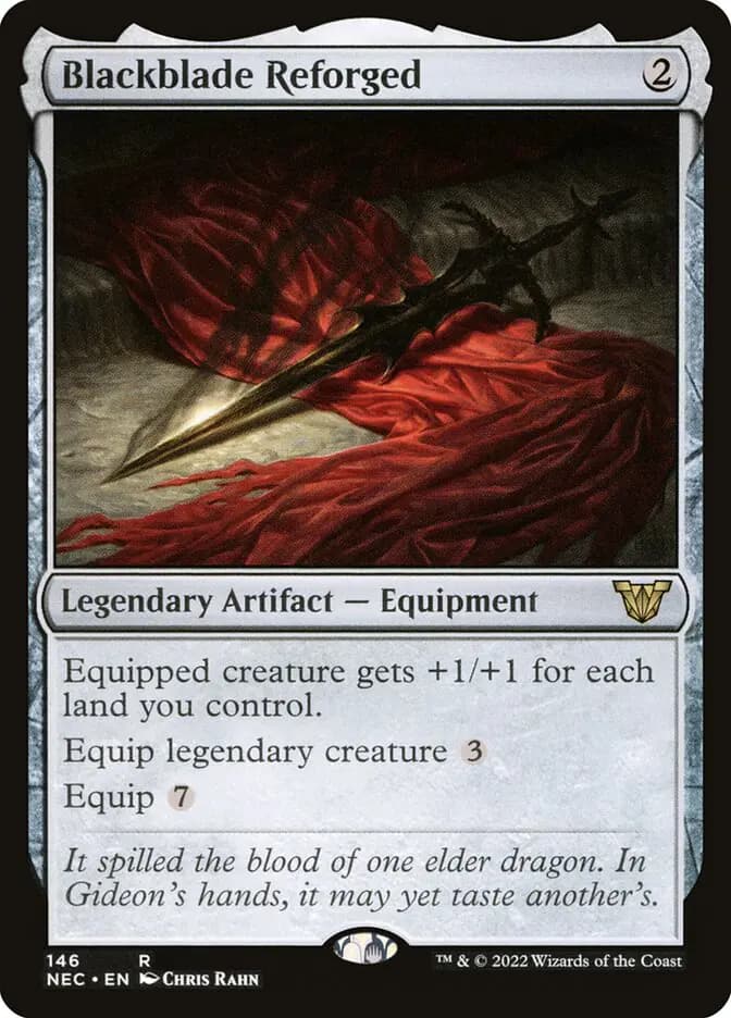 Card image of Blackblade Reforged