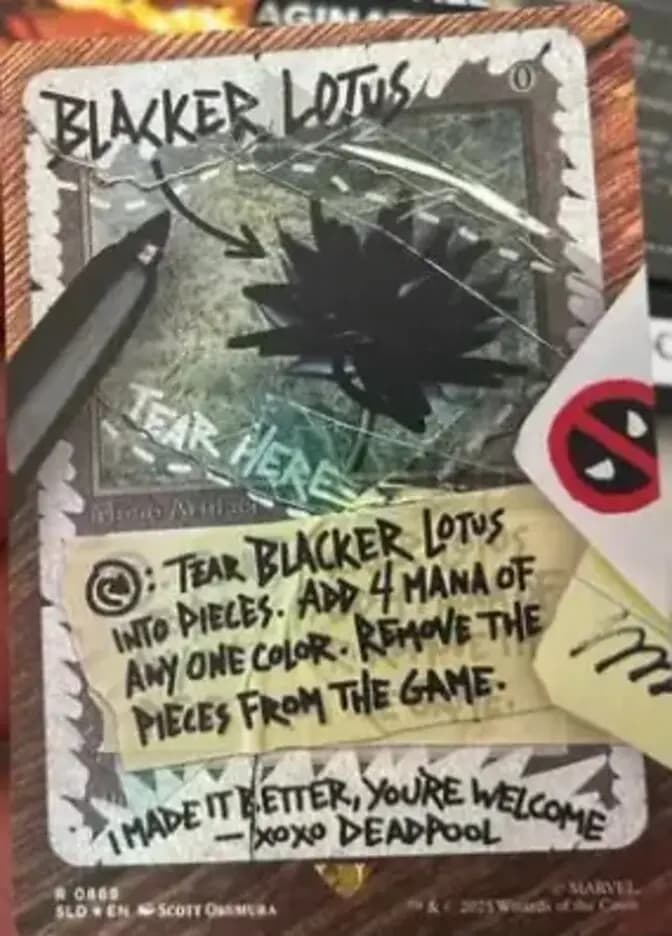 Card image of Blacker Lotus