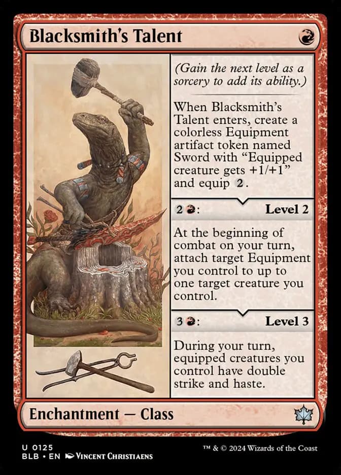 Card image of Blacksmith's Talent