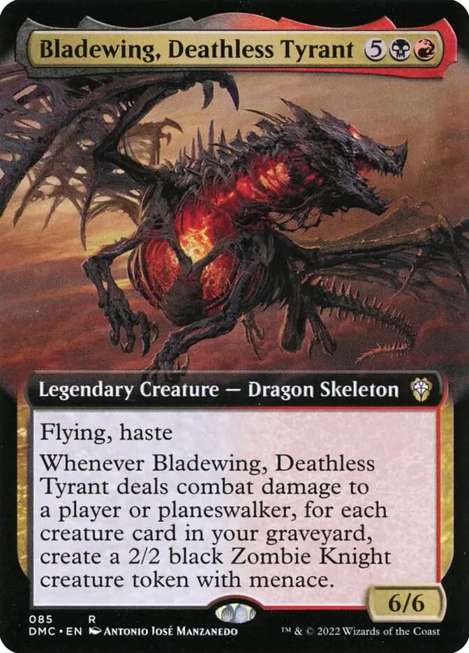 Card image of Bladewing, Deathless Tyrant