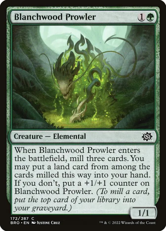 Card image of Blanchwood Prowler