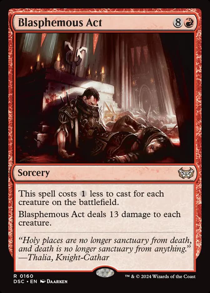 Card image of Blasphemous Act