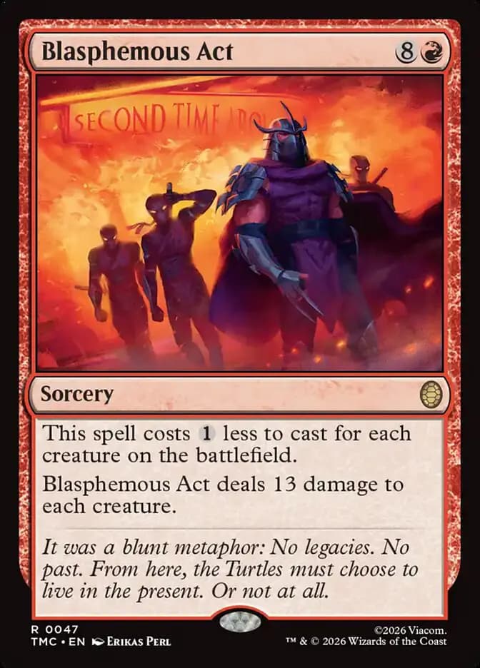 Card image of Blasphemous Act