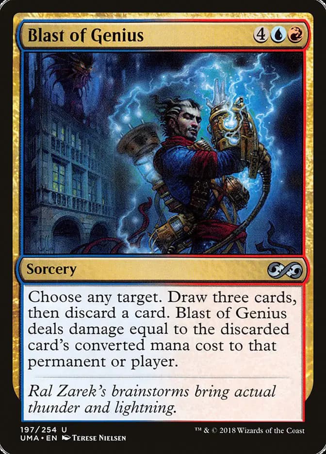 Card image of Blast of Genius