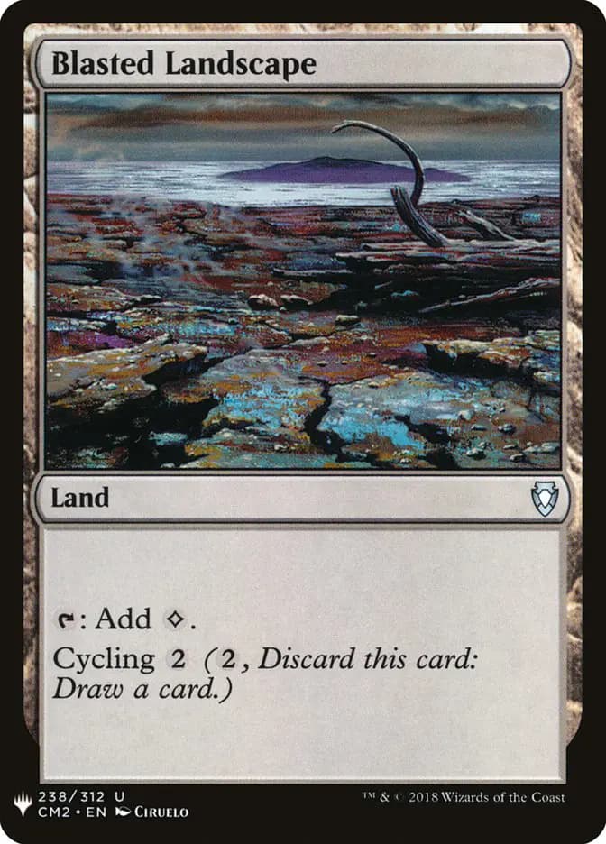 Card image of Blasted Landscape