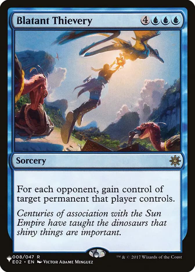 Card image of Blatant Thievery