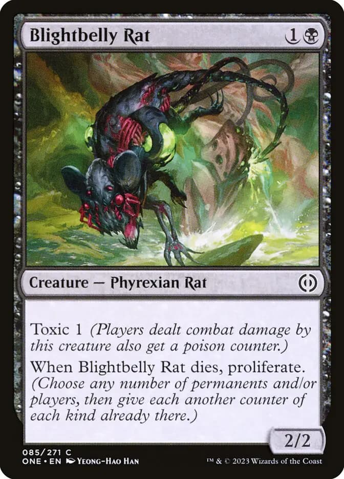 Card image of Blightbelly Rat