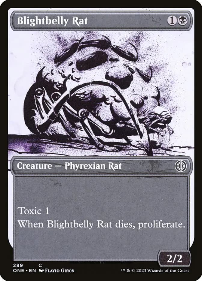 Card image of Blightbelly Rat