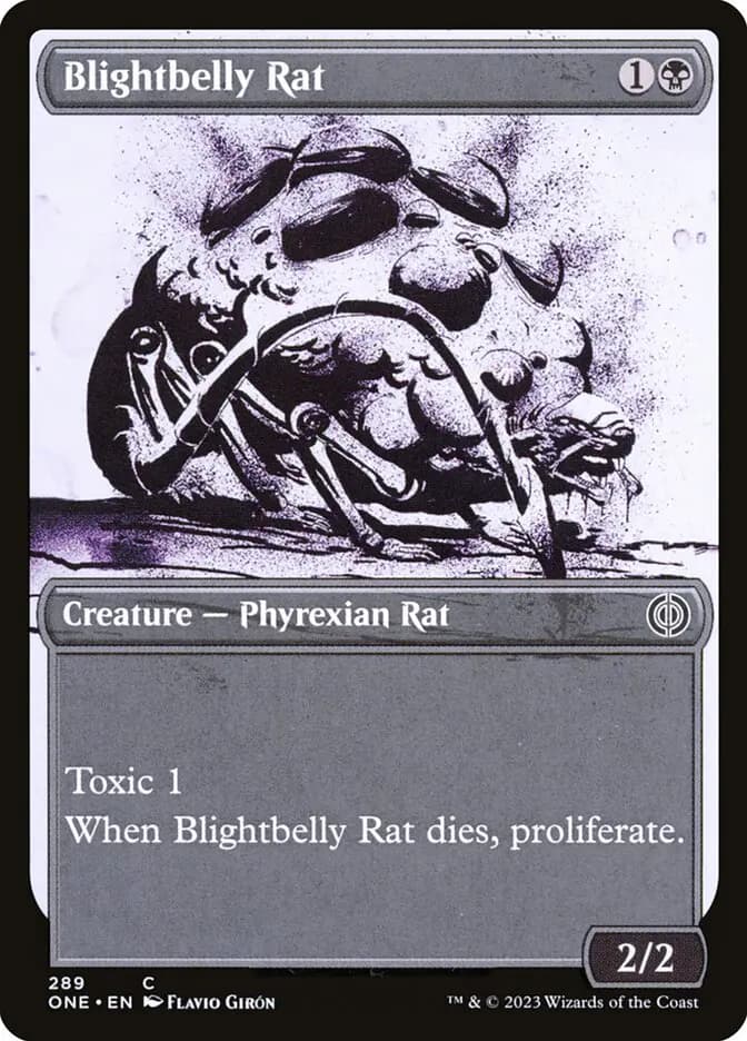Card image of Blightbelly Rat
