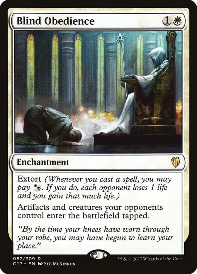 Card image of Blind Obedience