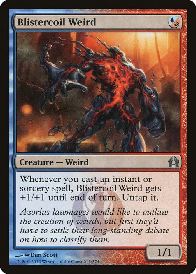 Card image of Blistercoil Weird