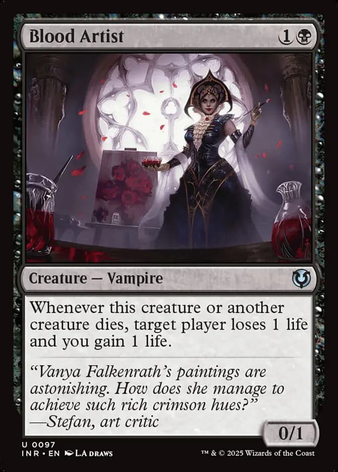 Card image of Blood Artist