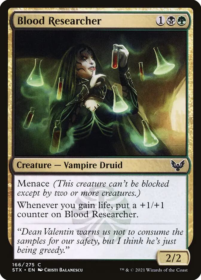 Card image of Blood Researcher