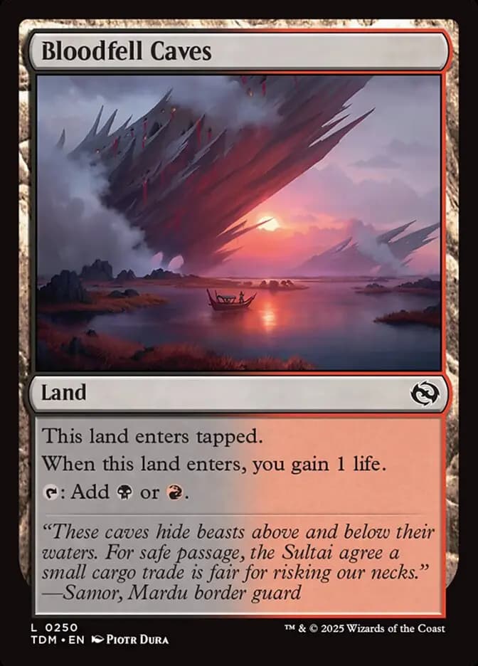 Card image of Bloodfell Caves