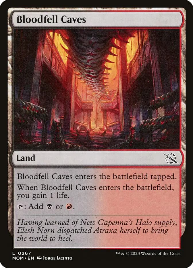 Card image of Bloodfell Caves