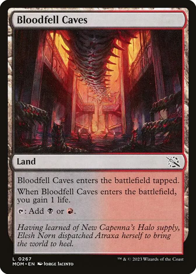 Card image of Bloodfell Caves