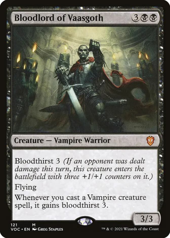 Card image of Bloodlord of Vaasgoth