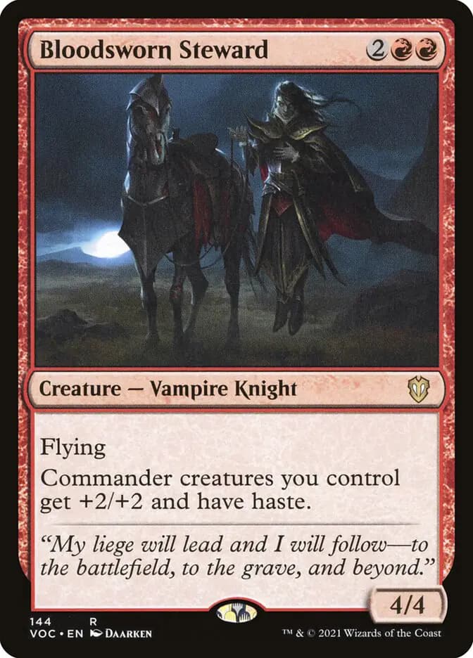 Card image of Bloodsworn Steward