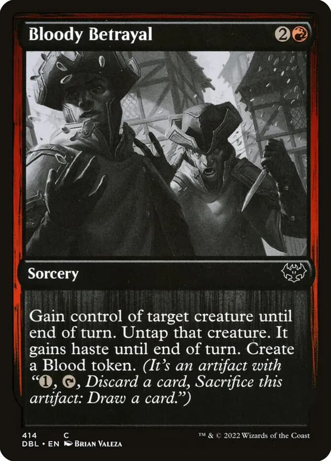 Card image of Bloody Betrayal