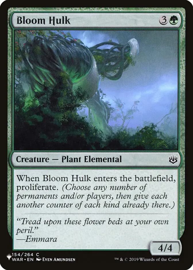 Card image of Bloom Hulk