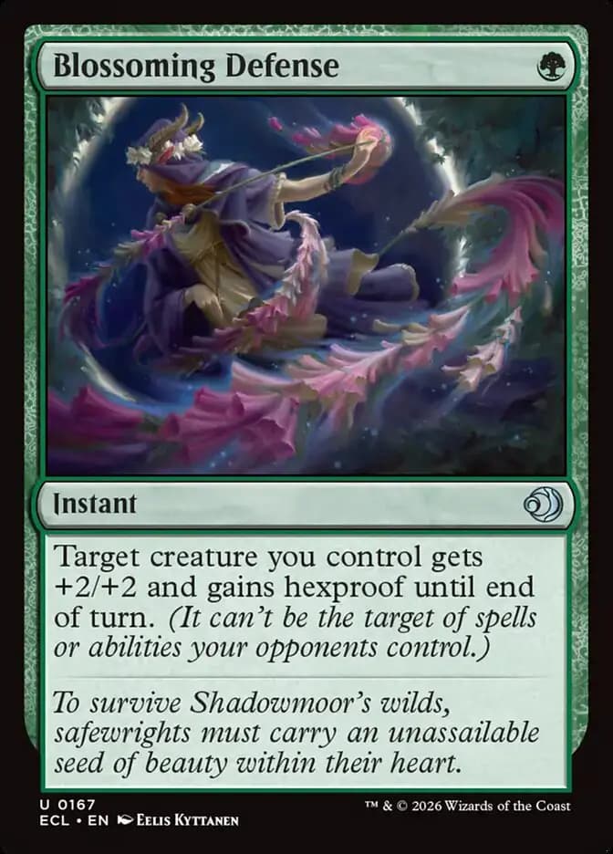 Card image of Blossoming Defense
