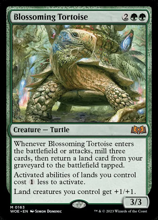 Card image of Blossoming Tortoise