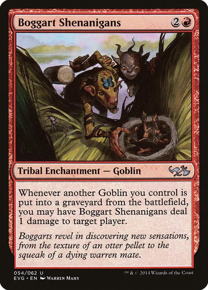 Card image of Boggart Shenanigans