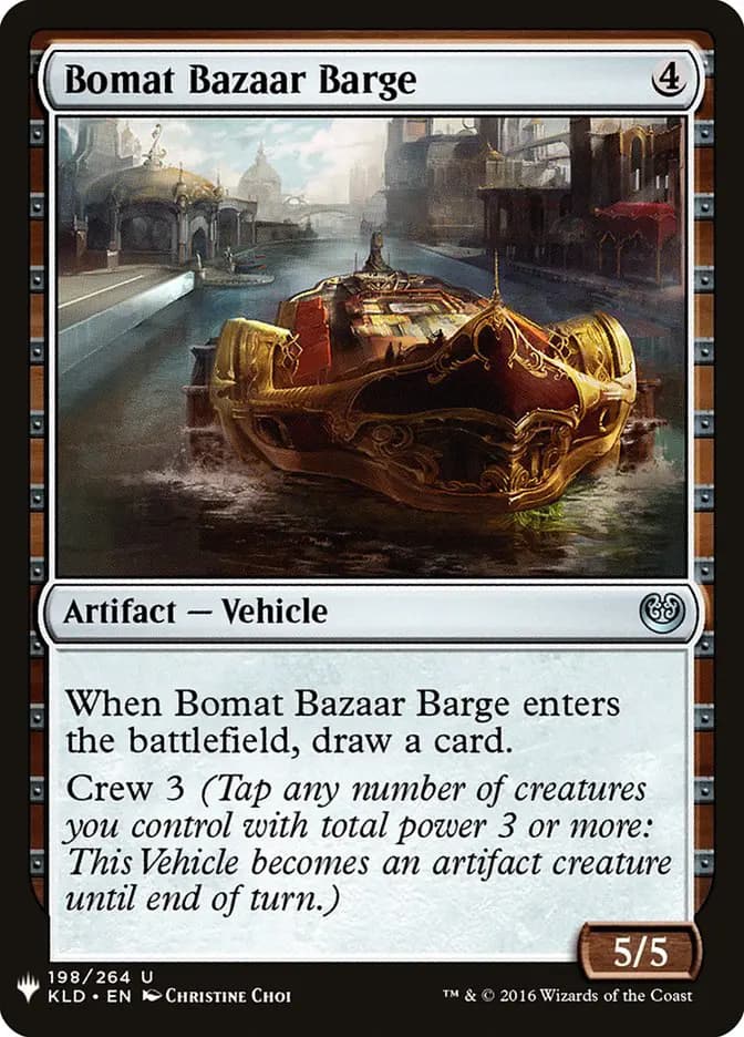 Card image of Bomat Bazaar Barge