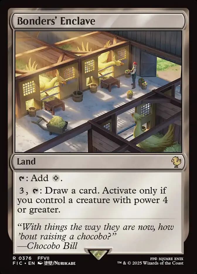 Card image of Bonders' Enclave