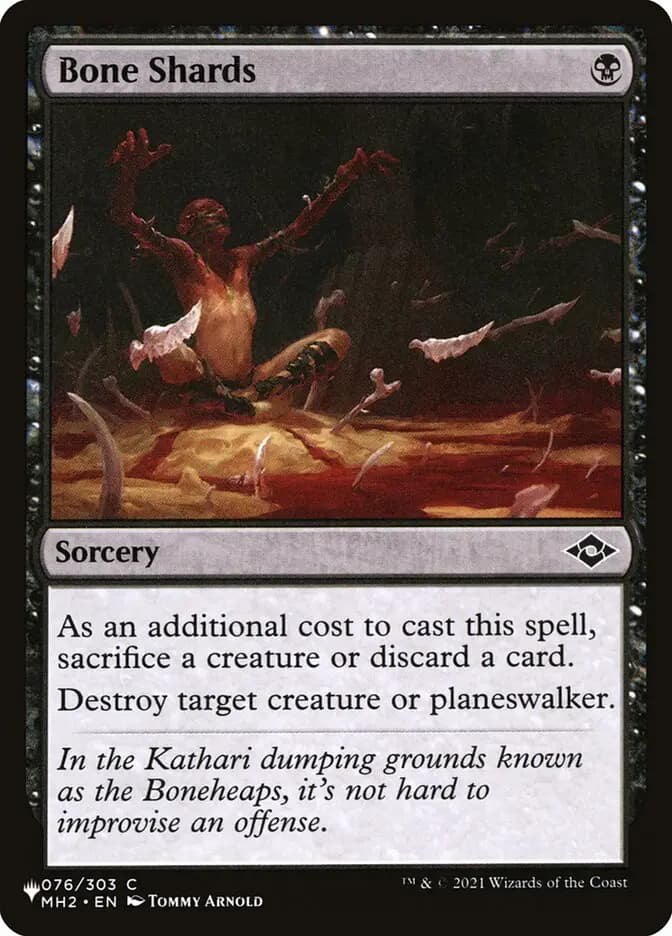 Card image of Bone Shards