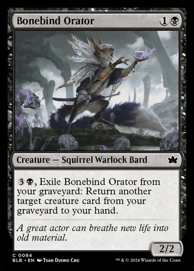 Card image of Bonebind Orator