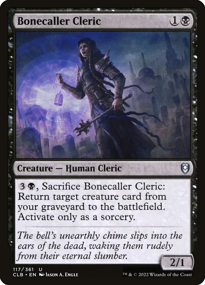 Card image of Bonecaller Cleric