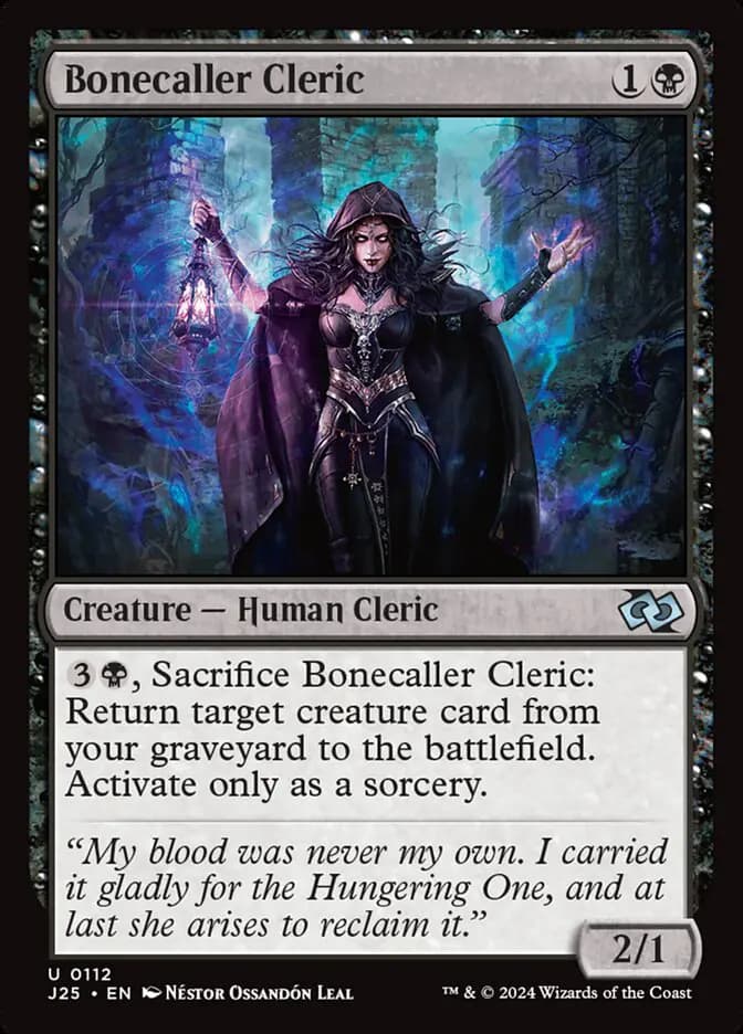 Card image of Bonecaller Cleric