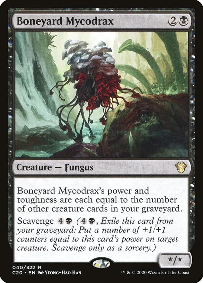 Card image of Boneyard Mycodrax